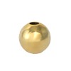 Buy Round Pearl Metal Plated Gold 6mm (4)