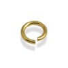 Buy Open Rings Gold Plated 3x0.6mm (20)