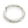 Buy Open Rings Silver Plated 11x1.5mm (10)
