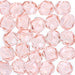 Vente Perles facettes de bohàÂ¨me rosaline 8mm (25)