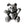 Beads wholesaler Pearl teddy bear silver-plated metal aged 12.5mm (1)