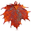 Galvanized Galvanized Leaves Pendants Collection