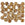 Beads wholesaler Perles Honeycomb 6mm topaz bronze picasso (30)