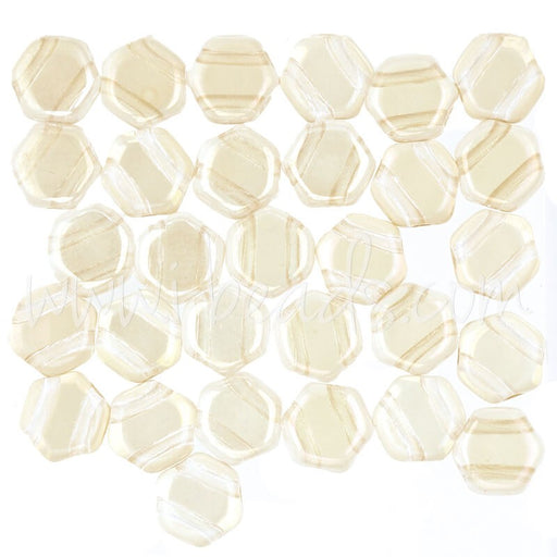 Acheter Perles Honeycomb 6mm crystal clarit (30)
