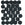 Beads wholesaler Perles Honeycomb 6mm jet matte (30)