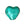 Retail Murano pearl emerald heart and 10mm silver (1)