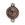 Beads wholesaler Medallion Link for Crystal 1122 Rivoli 12mm Brass (1)