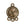 Retail Medallion Link for Crystal 1122 Rivoli 12mm Brass (1)