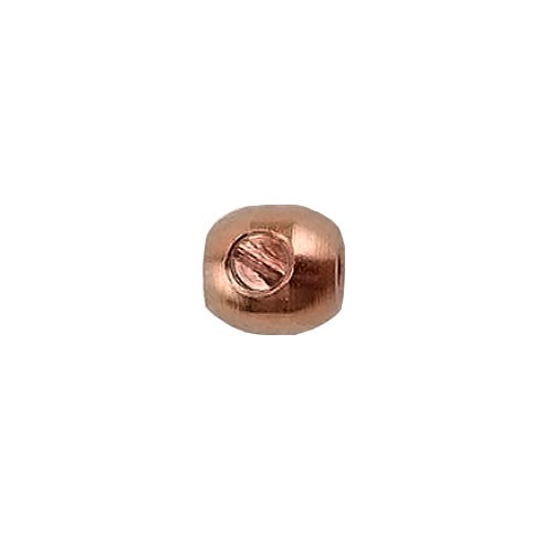 Buy Copper-plated metal oval scrimp beads 3.5mm (2)