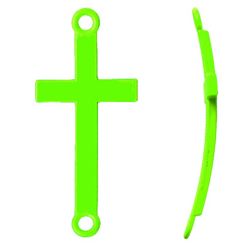Buy Cross link for neon green bracelet 17x37mm (1)
