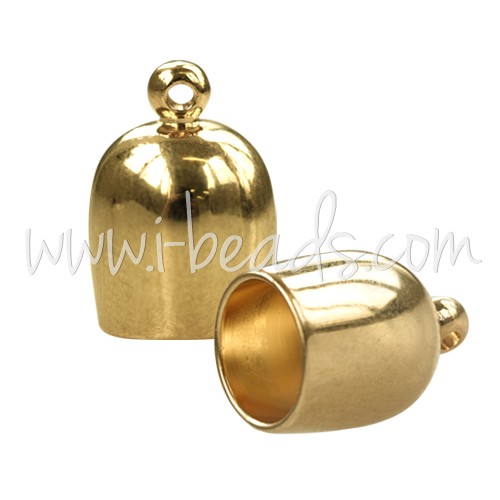 Buy 8mm gold plated cord tip (1)