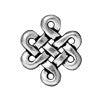Buy Pendant Estampe Metal Plated Silver Aged 16mm (1)