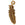 Beads wholesaler Gold-plated metal feather pendant aged 22mm (1)