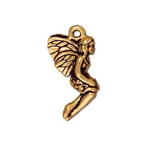Buy 10x21mm gold-plated fairy pendant (1)