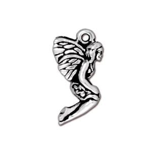 Buy Silver plated fairy pendant 10x21mm (1)