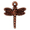 Buy Copper-plated dragonfly pendant aged 20mm (1)
