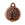Retail Copper-plated metal tree pendant aged 18mm (1)