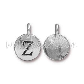 Buy Z silver-plated letter charm pendant aged 11mm (1)