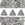 Beads wholesaler KHEOPS par PUCA 6mm opaque grey silk mat (10g)