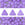 Retail KHEOPS par PUCA 6mm opaque violet silk mat (10g)