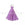 Retail Mini Pompon with purple ring 25mm (1)