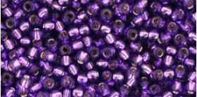 Buy cc2224 - perles de rocaille Toho 11/0 silver lined purple (10g)