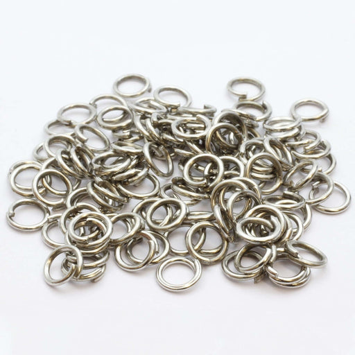Buy open platinum rings x100 - 5mm - jewelry primers