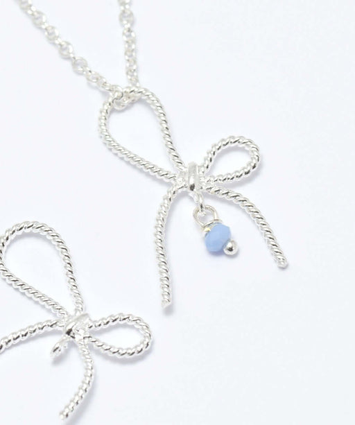 Creez 2 pendentifs couleur argent noeud connecteur 26x13x3 mm, trou: 2 mm fin et délicat idéal en ajoutant une perle