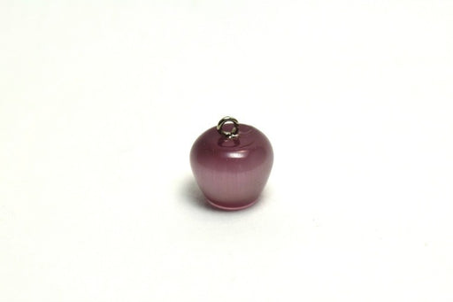 Buy Purple Pink Pink Apple Pendant 15x14 mm, Hole: 2 mm