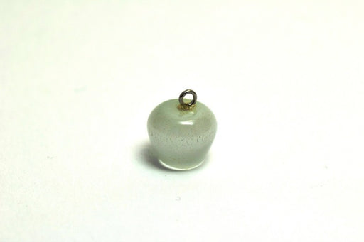 Buy 15x14 mm gray apple pendant, hole: 2 mm