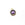 Beads wholesaler 1 12x9x5 mm gold pendant, Hole: 2mm and light purple-faced glass with gold contours