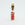 Beads wholesaler Gourmand Pendant Strawberry Flide - 10x28mm - Fimo Pendant