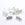 Beads wholesaler 10 silver tape tips 10mm - lot of 10 claw claws