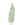 Beads wholesaler 1 feather pendant in green gold bronze of grey 59x18x1.5 mm, Hole: 2.5 mm for jumper.