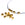 Beads wholesaler X10 octagonal beads metallic brass - gold 3x3mm - for bracelet necklace necklace bo