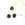 Retail X2 Black Agate Beads - 12x12 mm - Octagonal Geometric Shape