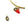 Retail 1 12x7x3.5 mm Gold Golden Gold Pendant, Hole: 1 mm and gray faceted glass with golden contours