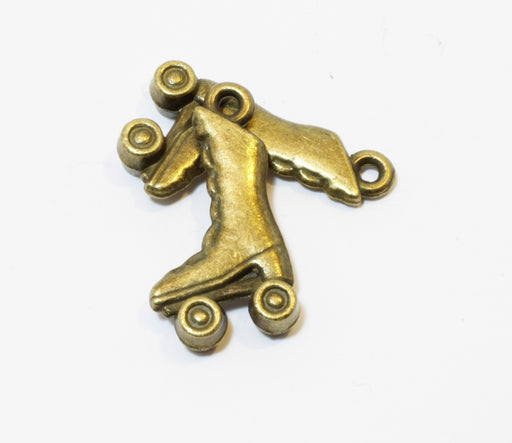 Buy Bronze Rollers Shaped Charm - 21,5x11mm