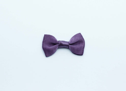 Buy 2 nodes Satin purple fabric 3 cm