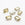 Retail Rhinestone Beads Sertis X6 Rectangles Lighting 14x10mm Sewing or Paste - Glass Rhinestone