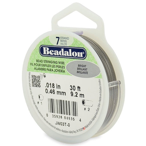 Buy Beadalon in Cââ ¢ ble 7 brilliant brins 0.46mm, 9.2m (1)