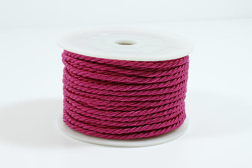 Buy Pink Fuchsia 3mm Synthetic Cord - Meter