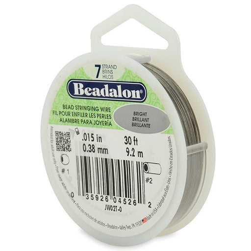 Buy Beadalon Fil Càâ ¢ BLE 7 Brins Brillant 0.38mm, 9.2m (1)