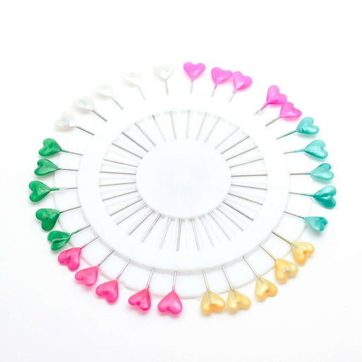 Buy Colorful Needles in Heart Shape - 30 Piece Box
