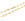 Beads wholesaler Trombone chain 12x4mm gold steel (50cm)