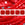 Retail Perles 2 trous CzechMates tile opaque red 6mm (50)